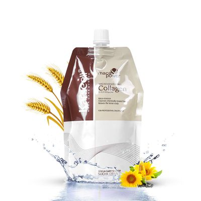 Karseell Collagen Hair Treatment 16.9 Oz 500ml Deep Repairs Conditioner Argan Oil Keratin Hair Treatment for Dry Damaged Curly Bleached &amp; All Hair Types