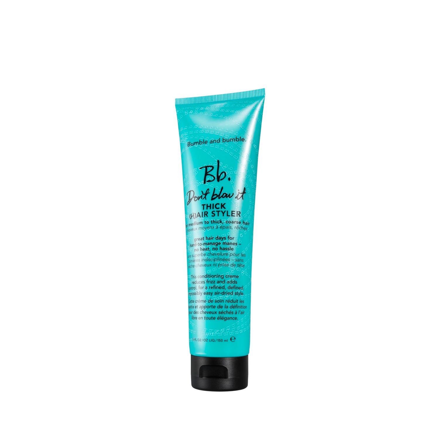 Bumble and bumble. Don&#39;t Blow It Thick (H) air Styler Air Dry Cream | For Medium to Thick Hair, 5 Fl Oz