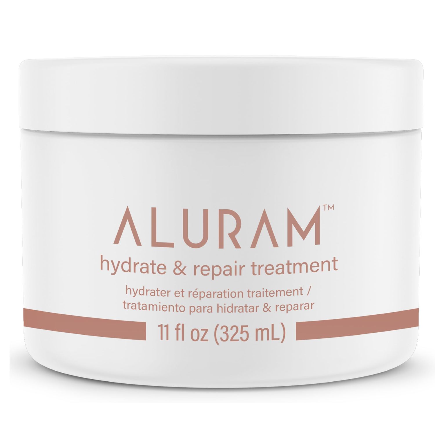 Aluram Hydrate &amp; Repair Hair Treatment, Intense Moisture Infusion, Clean Hydration Boost for All Hair Types,11 Fl Oz