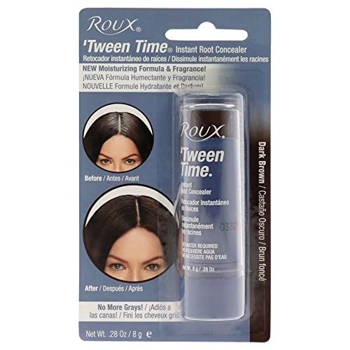 Roux Tween Time Instant Root Concealer Stick - Dark Brown Concealer Unisex 0.28 oz