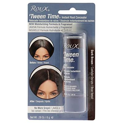 Roux Tween Time Instant Root Concealer Stick - Dark Brown Concealer Unisex 0.28 oz