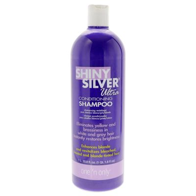 One &#39;n Only Shiny Silver Ultra Conditioning Shampoo Shampoo Unisex 33.8 oz