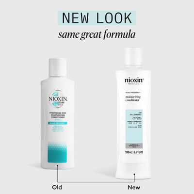 Nioxin Scalp Recovery System Moisturizing Conditioner With Pyrithione Zinc and Green Tea Extracts