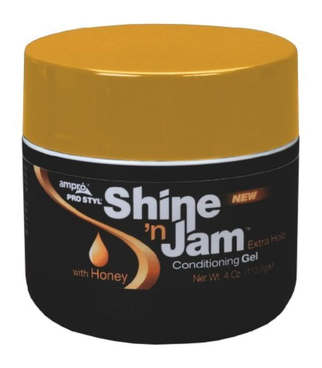 Ampro Shine &#39;n Jam Conditioning Gel, Extra Hold 4 oz (Pack of 2)
