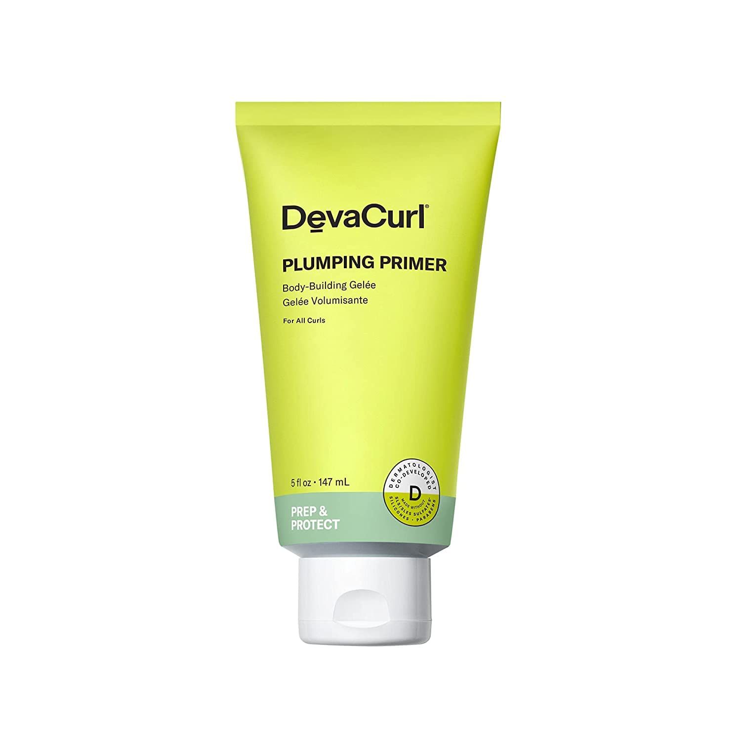 DevaCurl Plumping Primer Body-Building Gele, Cozy Getaway, 5 fl. oz.