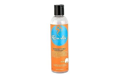 Curls Goddess Botanical Gel - Fights Frizz &amp; Defines Great For Humid Climates - Set and Keep Hair In Place - No Sulfates or Parabens - For All Types, 8 Fl Oz
