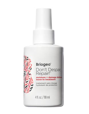 Briogeo Don&#39;t Despair, Repair! Moisture + Damage Defense Leave-In Treatment, Seals Split Ends and Repairs Dry, Damaged Hair, Protect Against Future Damage, Vegan, Cruelty-Free, 4 fl oz