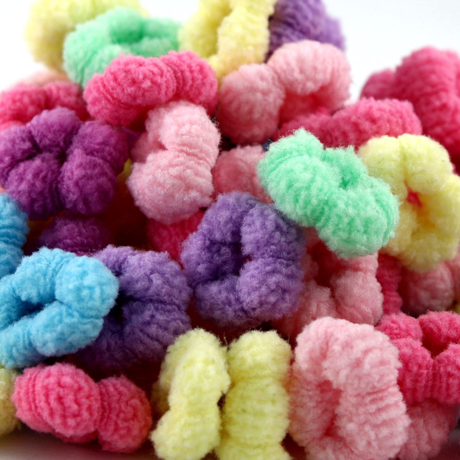 WDGROW Mini Hair Ties for Baby Girl,120pcs,Ponytail Holder forToddler Girls,Age 0-4,Adult&#39;s Fine Hair,Elastic Thin Soft Hair Bands,Candy Color,No Damage Tiny Hair Scrunchies(Muti-colored A)