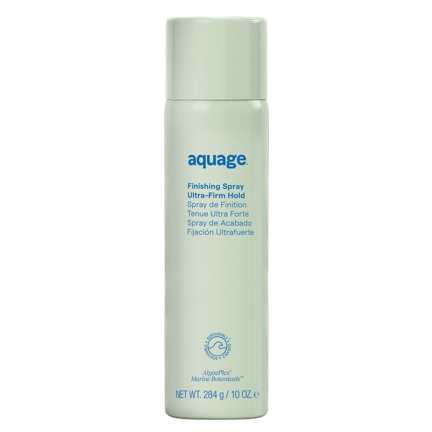 Aquage Finishing Spray, Firm Hold Hairspray, Delivers Humidity Resistance and Lasting Style Retention with Max Shine LOW VOC, 10 oz.
