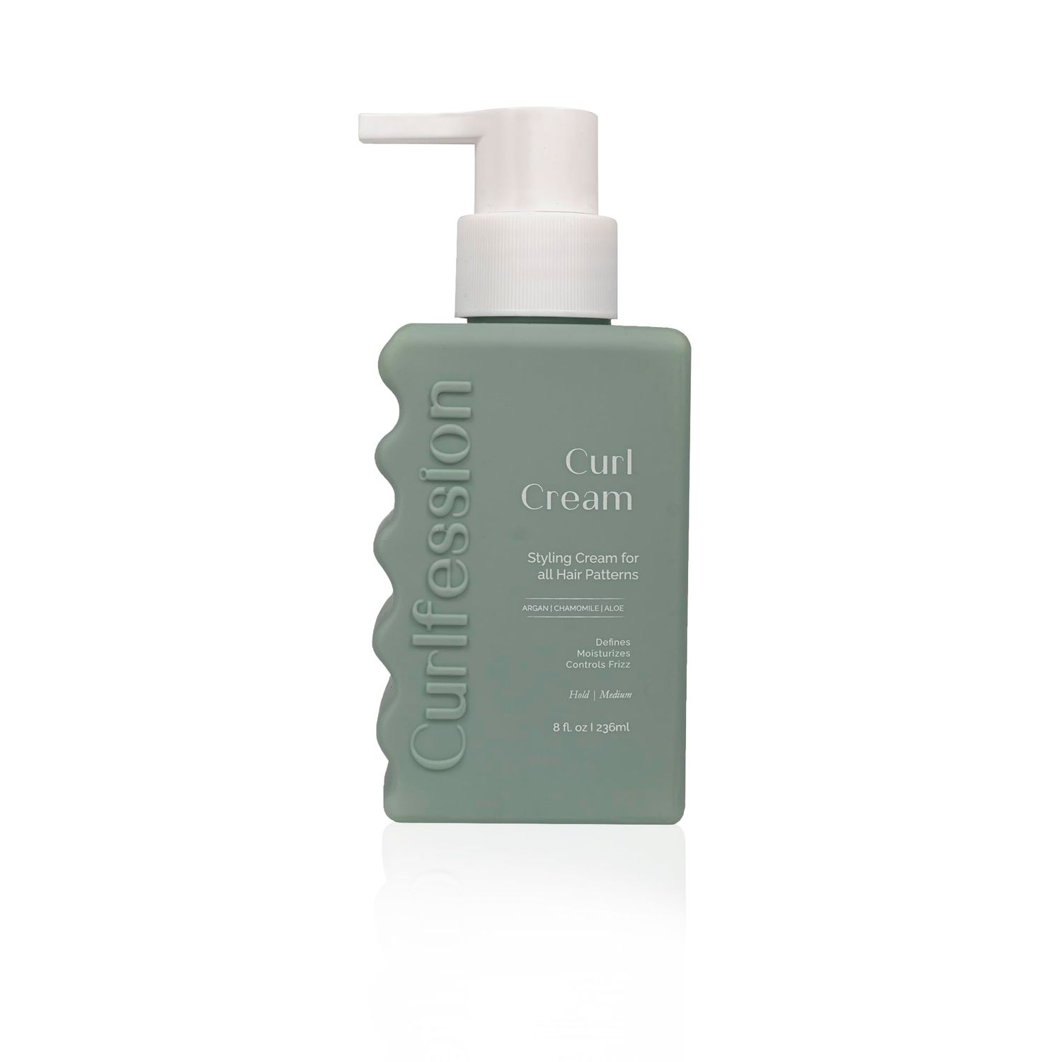 CURLFESSION Curl Cream for Curly Hair Defines and Moisturizes Curls And Waves Controls Frizz- 8 Fl. Oz.