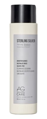 AG Hair Cosmetics Sterling Silver Toning Shampoo for Unisex - 10 oz Shampoo