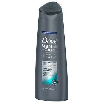 Dove Men+Care Dermacare Scalp 2 in 1 Shampoo &amp; Conditioner Dandruff Defense 12 oz