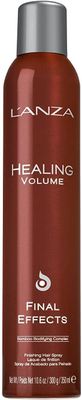 L&#39;ANZA Healing Volume Final Effects Hair Spray with Strong Hold Effect, Boosts Shine, Volume, and Thickness for Fine and Flat Hair, Rich With Bamboo Bodifying Complex and Keratin (10.6 Fl Oz)