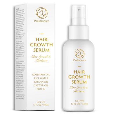 Hair Growth Serum: Rosemary Oil Batana Oil Biotin Castor Oil Rice Water Hair Oils for Hair Growth - Hair Growth Thickening Product - Hair Loss Treatments for Women Men(50 ML)