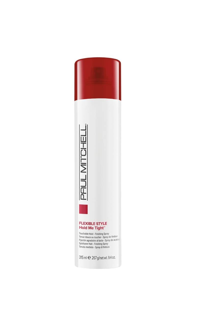 Paul Mitchell Hold Me Tight Finishing Hairspray, Strong Hold, Touchable Finish, For All Hair Types, Especially Fine to Medium Hair, 9.4 oz.