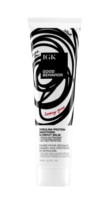 IGK Good Behavior Spirulina Protein Anti-Frizz Smoothing Blowout Balm 150 ml / 5 oz
