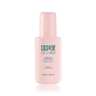 Coco &amp; Eve Frizz Fix &amp; Pro Shine Mist - 72H Frizz Control &amp; Instant Shine | Lightweight Heat Protectant | Moisturizing, Smoothing, Detangling Spray | For Damaged Hair &amp; All Hair Types (5.07 fl oz)