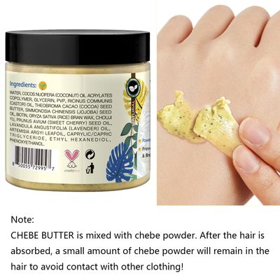 Chebe Butter For Hair Growth Chebe Hair Butter Grease For Hair Men Women, Chebe Hair Grease Deep Moisturization For Hair Growth Thickening Chebe Hair Growth Butter Hair Growth Treatment for Dry Hair