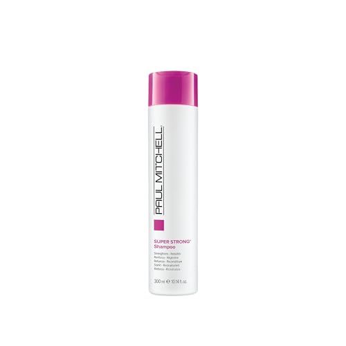 Paul Mitchell Super Strong Shampoo, Strengthens + Rebuilds, For Damaged Hair