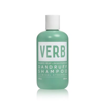 VERB Dandruff Shampoo - for Gentle Cleansing and Clinical Strength Dandruff Relief with 3% Salicylic Acid, 8 oz