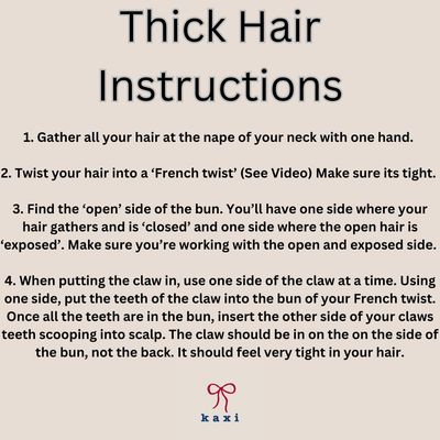 KAXI The ORIGINAL Hold Everything Hair Claw - Perfect for Thick & Thin Hair Straight, Wavy & Curly | Strong Clip With 52 teeth & Many Colors to Choose (Light Tortoise)