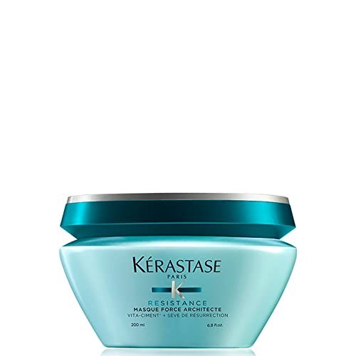 KRASTASE Resistance force Architecte Hair Mask, Reconstructing Hair Mask, Strengthens Hair and Prevents Breakage with Ceramides and Pro-Keratine Complex for Dry &amp; Damaged Hair, 6.8 Fl Oz
