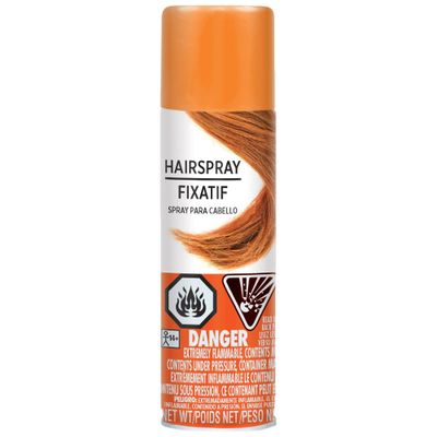 Amscan Hair Spray Party Accessory Spray-3oz. | Orange | 1 Pc, 3 Ounce (Pack of 1)