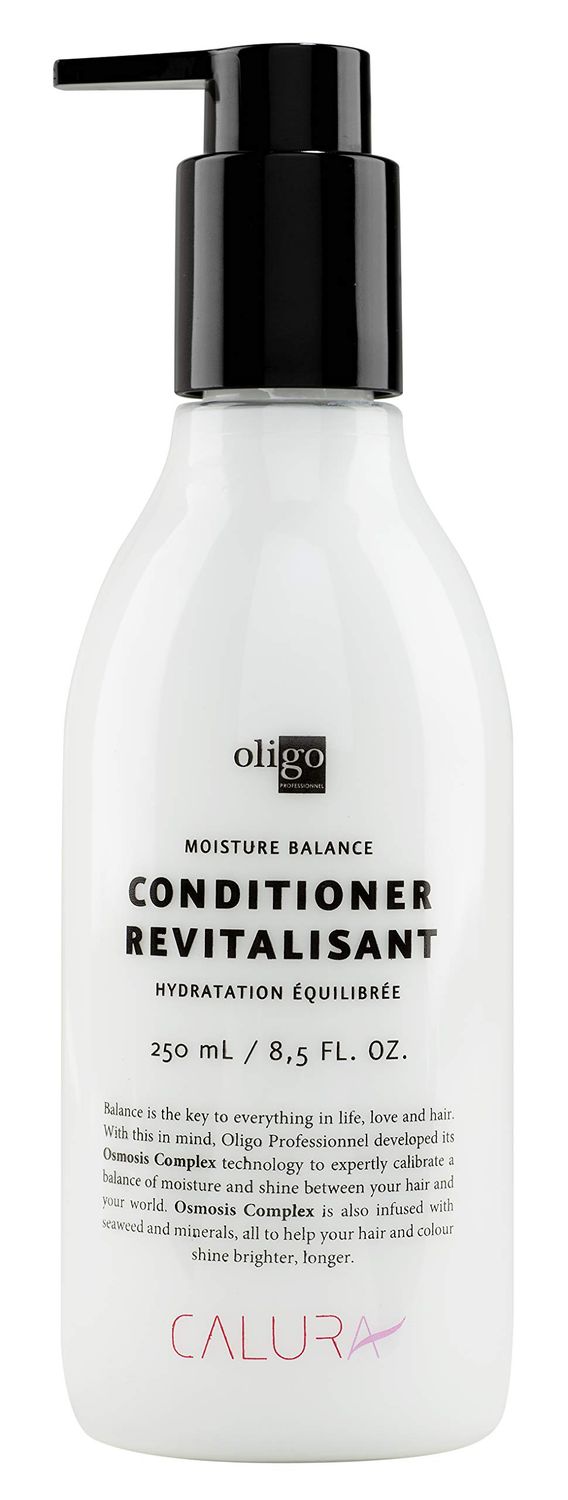 Oligo Professionnel - Calura Moisture Balance Conditioner - Sulfate free - Vegan- Paraben free - Color safe - Shine - Hydrating formula for dry hair - 8.5 oz