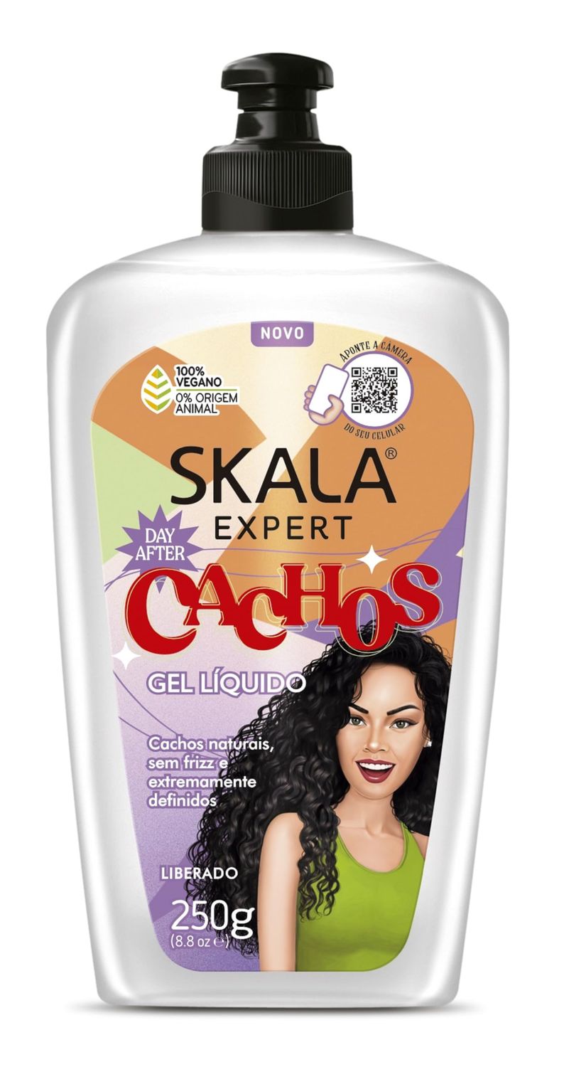 SKALA - Linha Expert - Gel Liquido Mais Cachos 250 Gr - (Expert Collection - More Curls Liquid Gel Net 8.81 Oz)