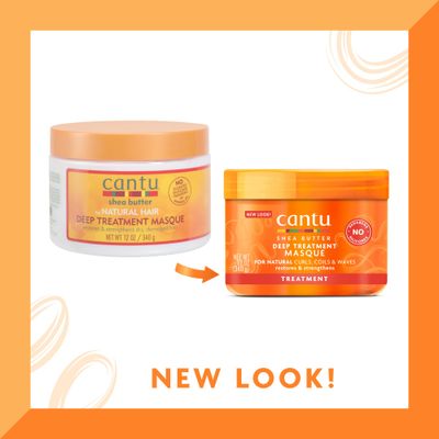 Cantu Deep Treatment Masque with Shea Butter for Natural Hair, 12 oz (Packaging May Vary)