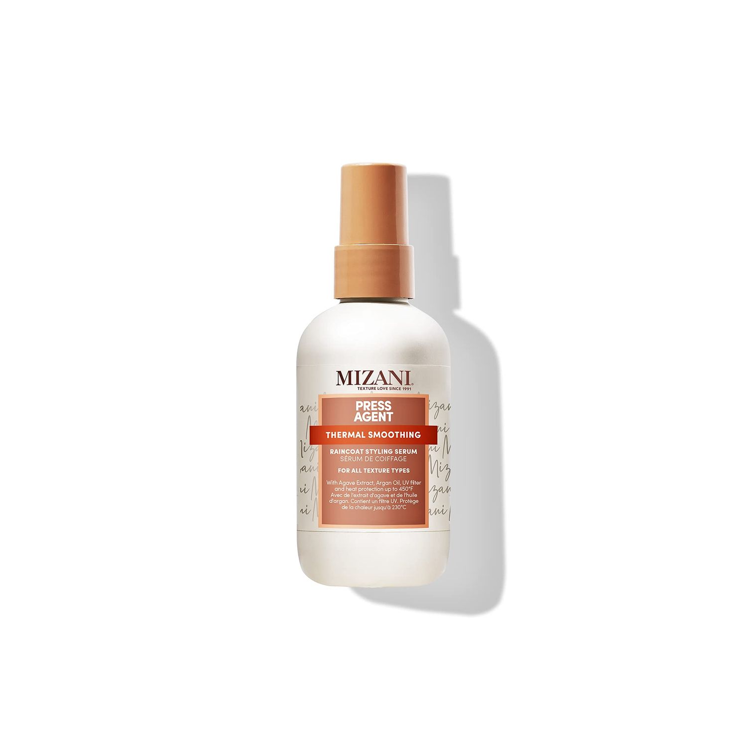 MIZANI Press Agent Blow Dry Serum - Heat Styling Hair Serum, Moisturizes &amp; Protect Hair from Blowouts,Thermal Smoothing and Heat Protection For Dry, Frizzy Hair, With Argan Oil