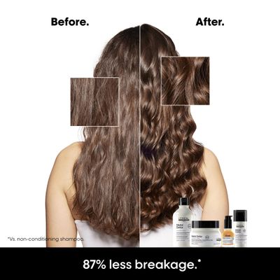 L'Oreal Professionnel Metal Detox Hair Mask | Deep Conditioner & Treatment | Prolongs Hair Color Prevents Damage & Adds Softness | For Dry, Damaged & Color Treated Hair | Paraben & Sulfate-Free