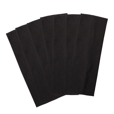 7 PCS Black Headbands for Women Cotton Non Slip Hair Bands Sweat Thick Headband Hair Accessories