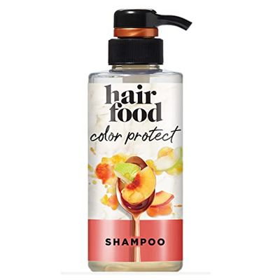 Hair Food White Nectarine &amp; Pear Color Protect Shampoo, 10.1 fl oz, For Color Treated Hair, 2.707 Fl oz, 10.1 Fl Oz (Pack of 1)