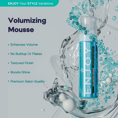 ENJOY Volumizing Mousse (6.8 OZ) Volume Building Mousse; Lightweight Ingredients add Extra Body