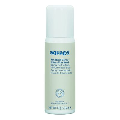 Aquage Finishing Spray, Travel Size, Delivers Humidity Resistance and Lasting Firm Hold Style Retention with Max Shine, LVOC, 2 oz.