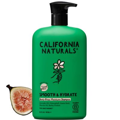 California Naturals Super Moisture Shampoo for Dry Damaged Hair, Hydrating Shampoo, Scalp &amp; Hair Care for Women &amp; Men, Natural, Vegan, Cruelty, Paraben &amp; Sulfate Free, Color Safe, 16.5 fl oz