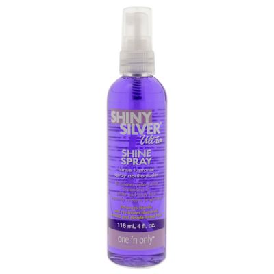 One n Only Shiny Silver Ultra Shine Spray Hair Spray Unisex 4 oz