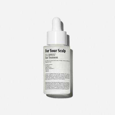 Ncessaire The Scalp Serum. 5% Capixyl + 1% Hyaluronic Acid For Fuller, Thicker, Healthier Hair. Fragrance-Free. Approved by the National Eczema Association. 1 fl oz