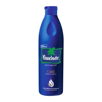 Parachute Advansed Gold Coconut Hair Oil with Vitamin E| Pure Coconut Oil| For Long, Strong &amp; Nourished Hair| Damage &amp; Dryness Protection| 6.4 Fl.oz.