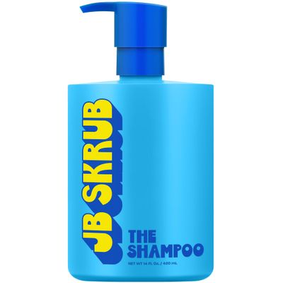 JB SKRUB The Shampoo for Kids, Tweens &amp; Teens - Aloe Vera &amp; Green Tea Infused for Healthy Hair &amp; Scalp - Sulfate-Free, Paraben-Free, Citrus, 14 Ounces