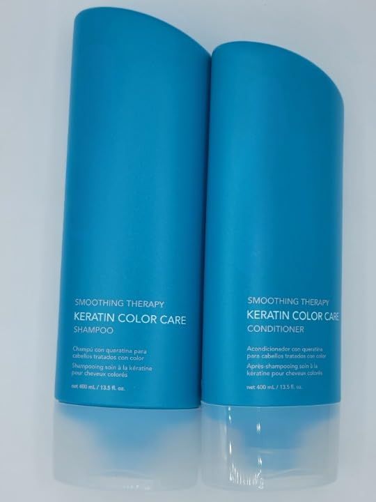 Keratin Color Care Smoothing Shampoo And Conditioner Set. (13.5 Oz DUO)