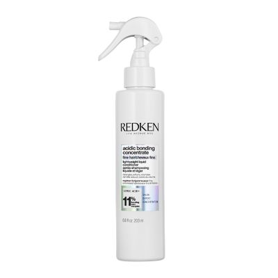 Redken Bonding Lightweight Liquid Conditioner for Damaged Hair Repair | Volumize &amp; Condition | Acidic Bonding Concentrate | Sulfate-Free Spray Conditioner | For Fine or Thin Hair | 6.76 Fl Oz