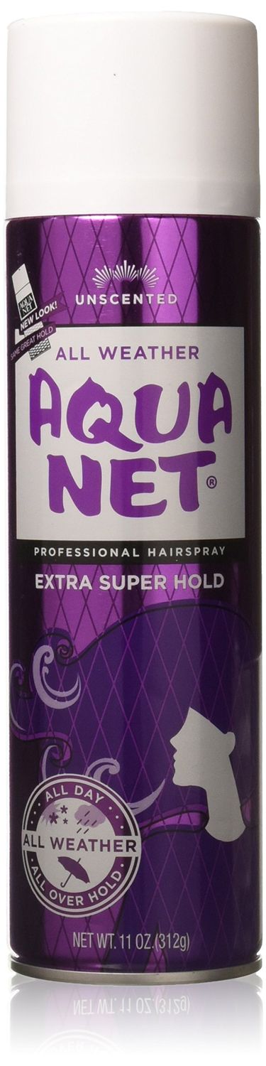 Aqua Net Extra Super Hold Professional Hair Spray Unscented 11 oz(Pack of 3)