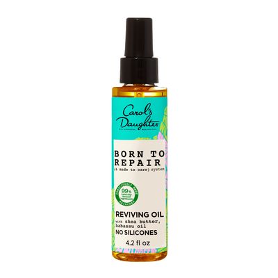 Carol&#39;s Daughter Born To Repair Reviving Hair Oil for Dry Damaged Hair &amp; All Curl Types, Made with Shea Butter, 4.2 Fl Oz