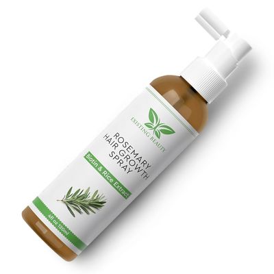 Rosemary and Rice Hair Growth Spray - With Biotin, Castor, Peppermint, Tea Tree Oil &amp; More - For Thicker, Fuller Hair by Existing Beauty 4oz