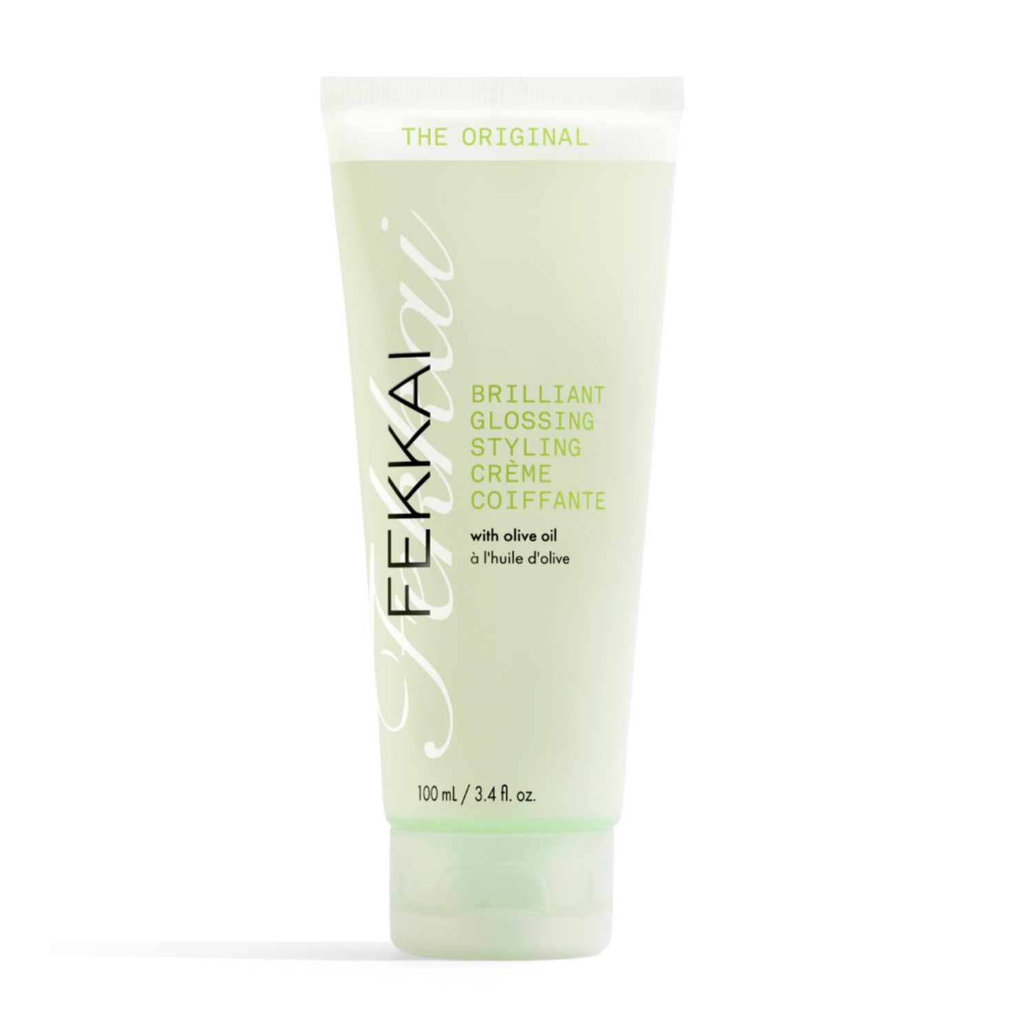 Fekkai The Original Brilliant Glossing Styling Creme - 3.4 oz - Boosts Shine, Smoothes Frizz &amp; Defines Curls with Olive Oil - Free of Sulfates, Parabens, Phthalates - Vegan, Cruelty-Free