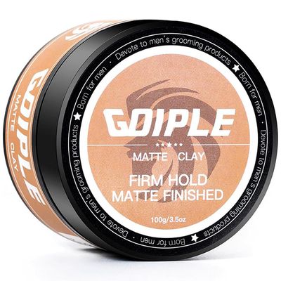 Hair Styling Clay, Matte Finish Hair Paste for Men, Water Based Matte Texture, Clay Pomade Ideal for All Men&#39;s Hair Types 100g (3.5oz)