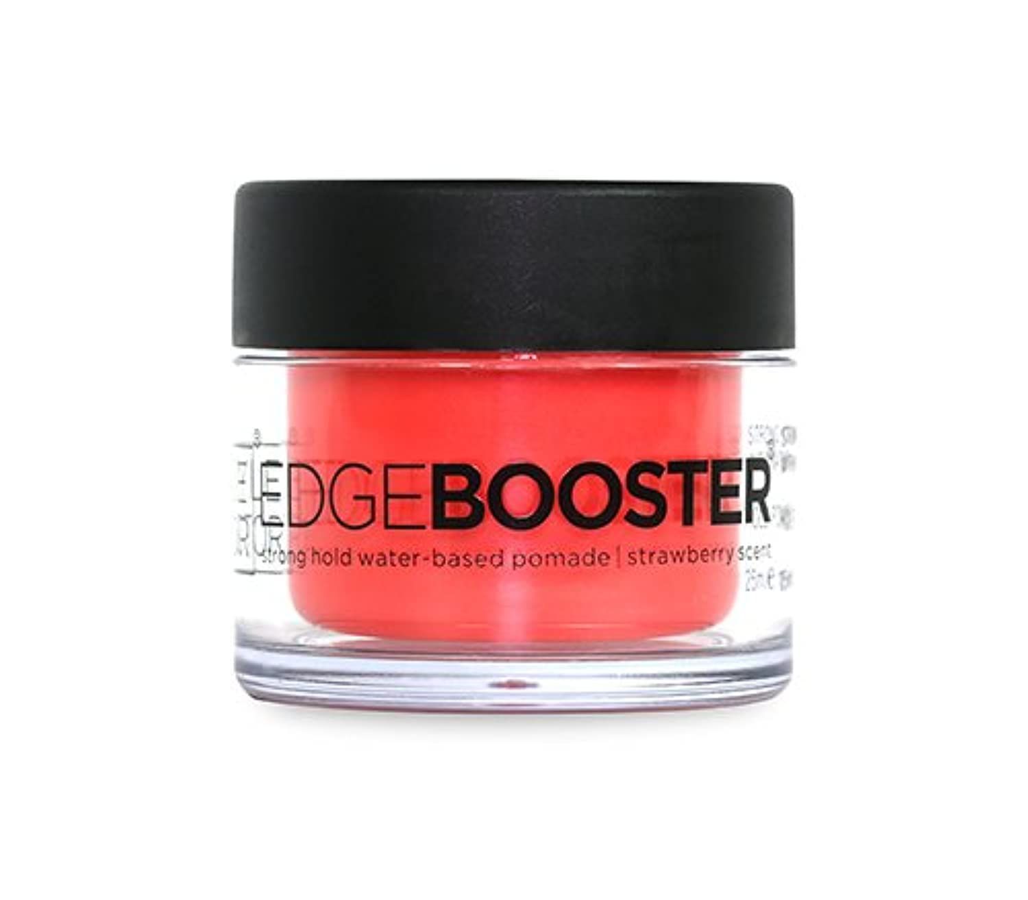 Style Factor Mini Edge Booster Strong Hold Hair Pomade Color Travel 0.85oz (Strawberry)