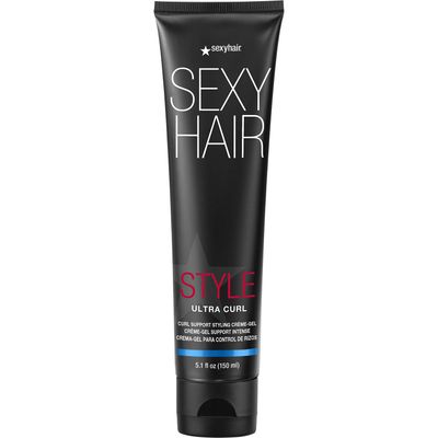 SexyHair Style Ultra Curl Support Styling Crme-Gel, 5.1 Oz | High Control | Adds Definition and Long-Lasting Shape